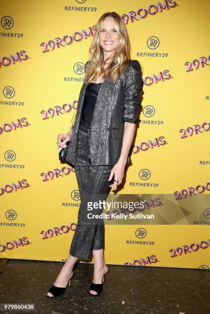 Anne Vyalitsyna attends Refinery29's 29Rooms San Francisco: Turn It Into Art Opening Party 2018 at Palace of Fine Arts on June 20, 2018 in San...