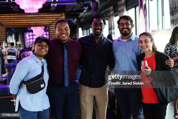 Giselle Lawrence, Fernando Ferndandez, Jason Mitchner, Gokul Iyer and Ana Chavez attend The Next Generation Board of The TEAK Fellowship Presents: A...
