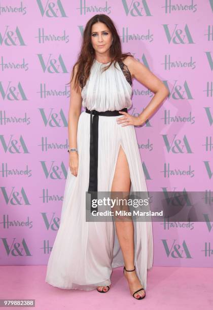 Lisa Snowdon attends the V&A Summer Party at The V&A on June 20, 2018 in London, England.