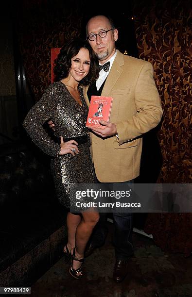 Jennifer Love Hewitt and her brother Todd Hewitt celebrates the launch of her first book "The Day I Shot Cupid" at Avenue on March 23, 2010 in New...