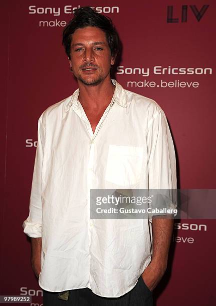 Simon Rex attends The Sony Ericsson Open Kick-Off Party at LIV nightclub at Fontainebleau Miami on March 23, 2010 in Miami Beach, Florida.