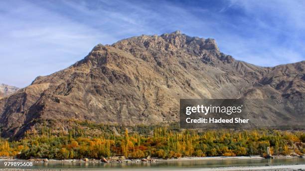 skardu valley, pakistan - skardu fotografías e imágenes de stock