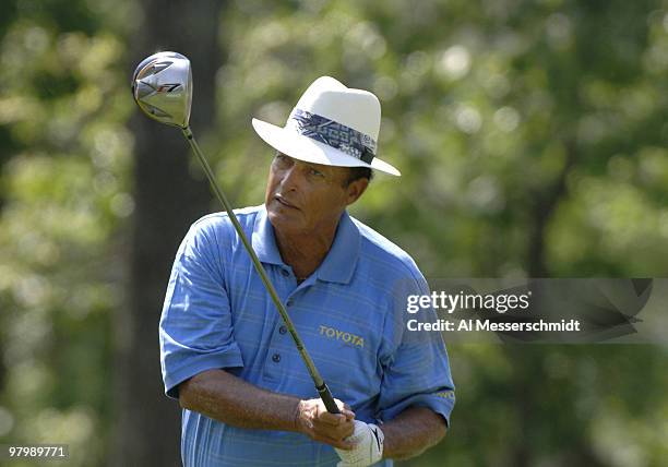 Chi Chi Rodriguez on the fifth tee during the Regions Charity Classic Charter Communications Pro-Am at Robert Trent Jones Golf Trail at Ross Bridge...