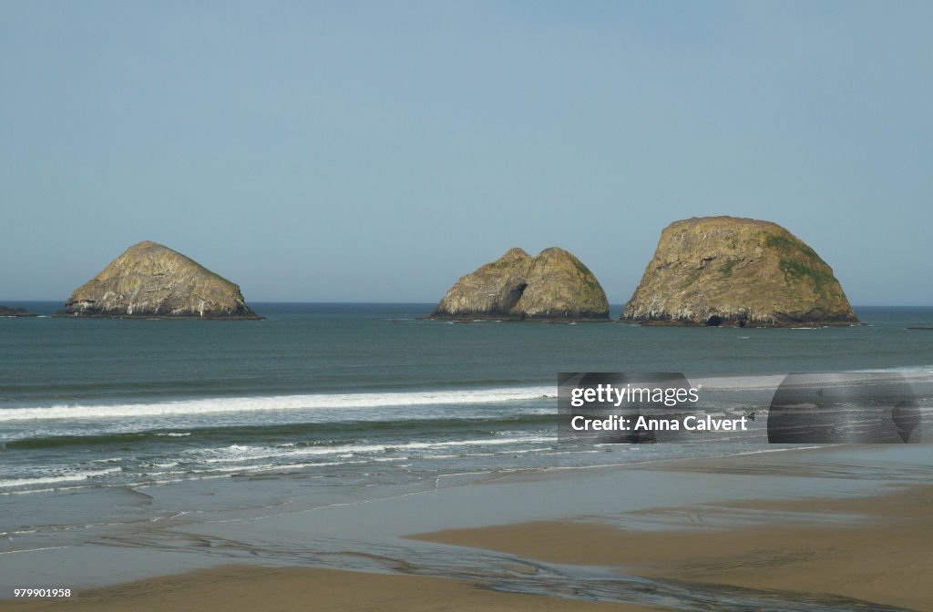Three Arch Rocks National Wildlife Refuge, near Tillamook Oregon