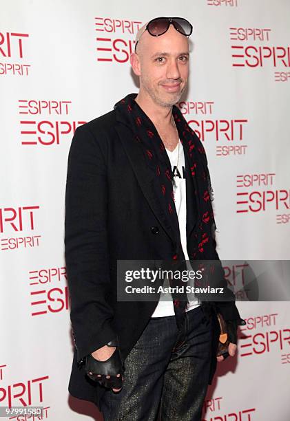 Celebrity stylist Robert Verdi attends the Esprit flagship store opening at Esprit on March 23, 2010 in New York City.