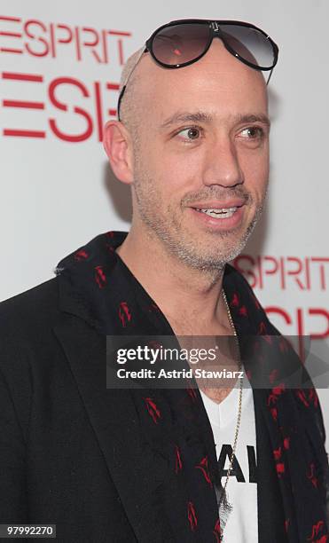 Celebrity stylist Robert Verdi attends the Esprit flagship store opening at Esprit on March 23, 2010 in New York City.