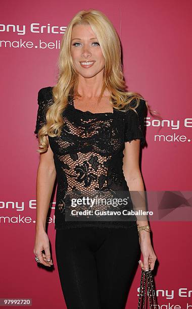 Maddy Ford attends The Sony Ericsson Open Kick-Off Party at LIV nightclub at Fontainebleau Miami on March 23, 2010 in Miami Beach, Florida.
