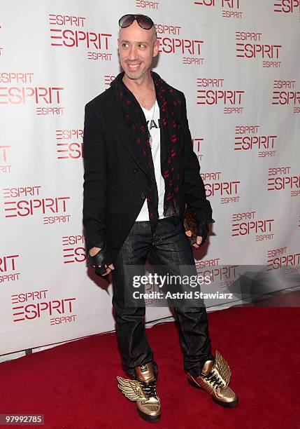 Celebrity stylist Robert Verdi attends the Esprit flagship store opening at Esprit on March 23, 2010 in New York City.