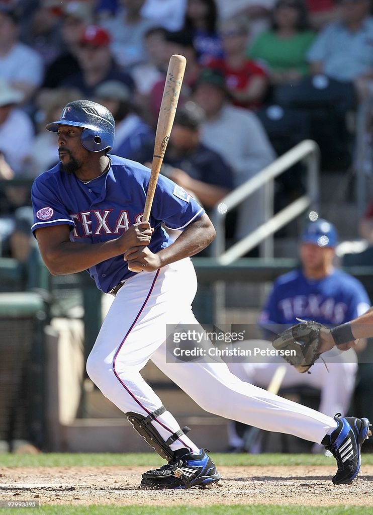 Cleveland Indians v Texas Rangers