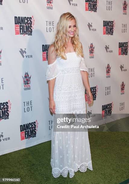 Actress Beth Behrs attends the premiere of 'Antiquities' at the Dances With Films Festival at the TCL Chinese 6 Theatres on June 16, 2018 in...