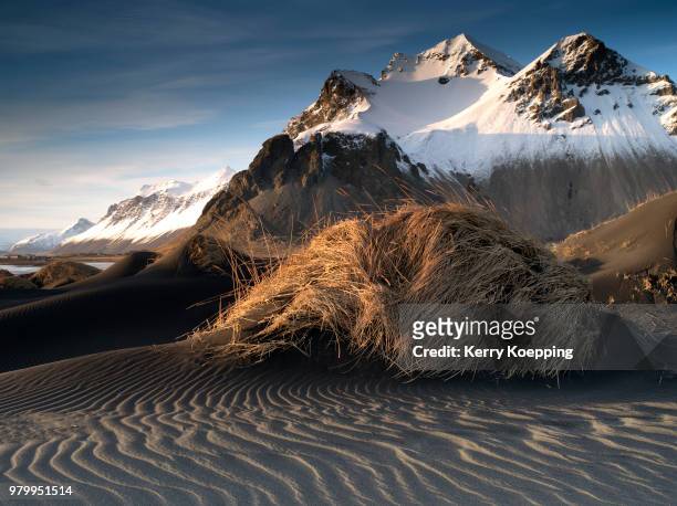 dunes at the horn - icehorn stock pictures, royalty-free photos & images