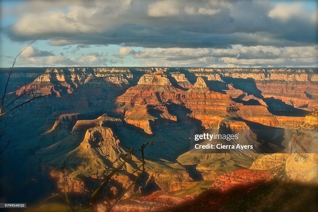 Solitude and serenity at the North Rim of the Grand Canyon overlook, located in Arizona