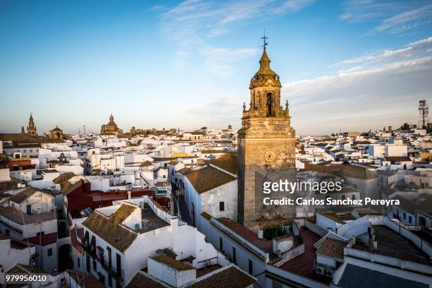 panoramic of carmona - seville landscape stock pictures, royalty-free photos & images