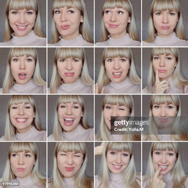 many faces - multiple image stock pictures, royalty-free photos & images