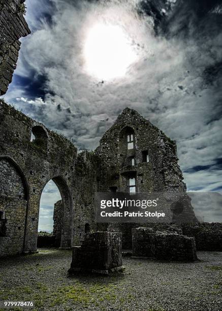 ruins of cashel - cashel stock pictures, royalty-free photos & images