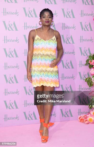 Clara Amfo attends the V&A Summer Party at The V&A on June 20, 2018 in London, England.
