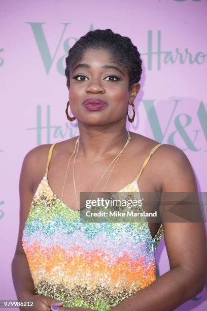 Clara Amfo attends the V&A Summer Party at The V&A on June 20, 2018 in London, England.