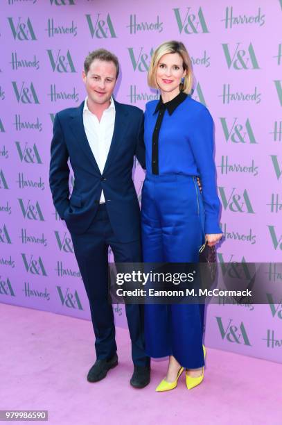 Guy Pelly and Lizzy Wilson attend the V&A Summer Party at The V&A on June 20, 2018 in London, England.