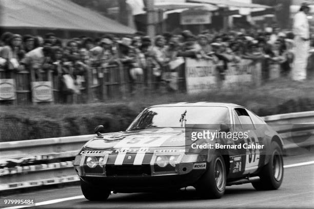 Marcel Mignot, Ferrari 365 GTB/4 Daytona, 24 Hours of Le Mans, Le Mans, 16 June 1974.
