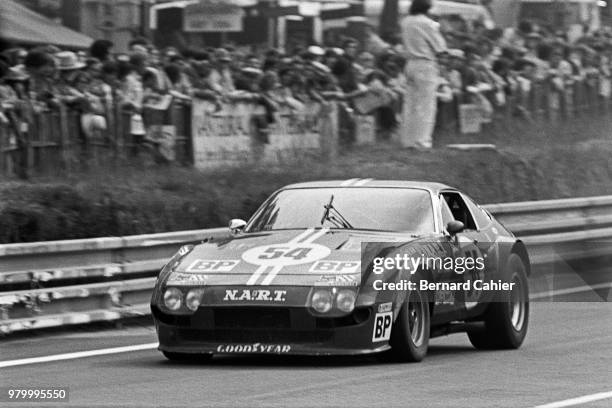 Heinz Schiller, Ferrari 365 GTB/4 Daytona, 24 Hours of Le Mans, Le Mans, 16 June 1974.