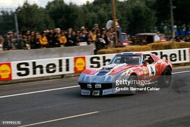 Robert B. Johnson, Chevrolet Corvette, 24 Hours of Le Mans, Le Mans, 11 June 1972.