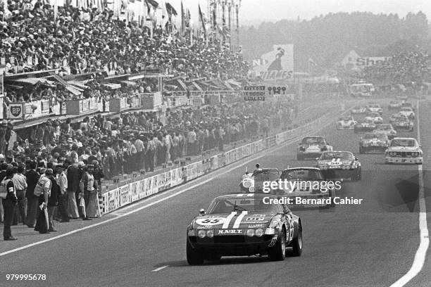 Jean-Pierre Paoli, Ferrari 365 GTB/4 Daytona, 24 Hours of Le Mans, Le Mans, 16 June 1974.