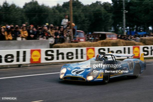 François Cevert, Matra-Simca MS670, 24 Hours of Le Mans, Le Mans, 12 June 1972. François Cevert finished second at the wheel of the Matra-Simca MS670...