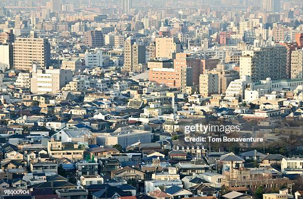 suburban sprawl - tâche fastidieuse photos et images de collection
