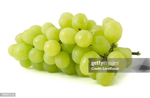 white grapes - green grape stock pictures, royalty-free photos & images
