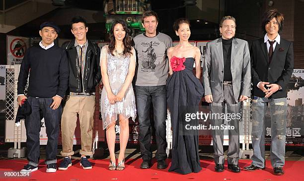 Designer Hiroshi Fujiwara, actor Edison Chen, singer Leah Dizon, actor Sharlto Copley, singer Keiko Masuda, Tv personality Dave Spector and model...