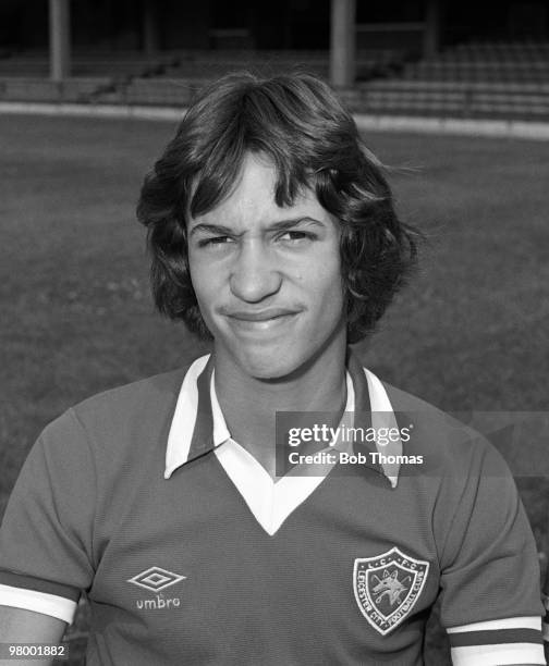 Gary Lineker of Leicester City at the pre-season photocall held at Filbert Street in Leicester, August 1979.