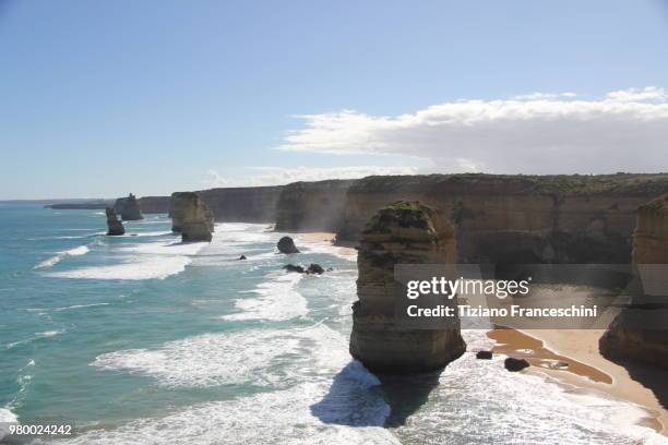 twelve apostles in great australian bight, victoria, australia - kangaroo island stock pictures, royalty-free photos & images
