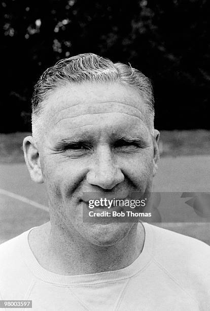 Tottenham Hotspur Manager, Bill Nicholson, August 1962.