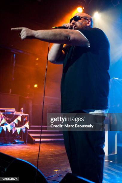 Dolan performs on stage at KOKO on March 23, 2010 in London, England.