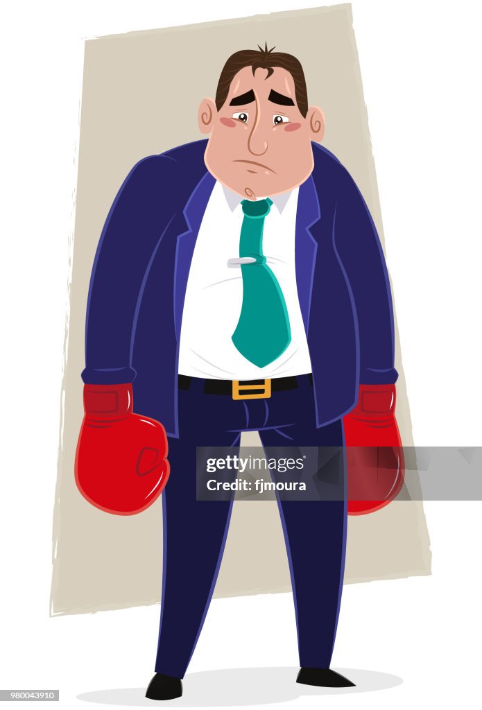 Politico combattente stanco della corruzione