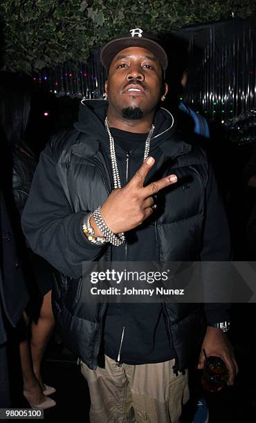 Big Boi attends the first anniversary celebration of RapRadar.com at Greenhouse on March 23, 2010 in New York City.