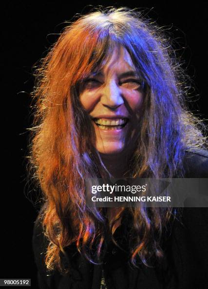 US rock singer and author Patti Smith la US rock singer and author Patti Smith la