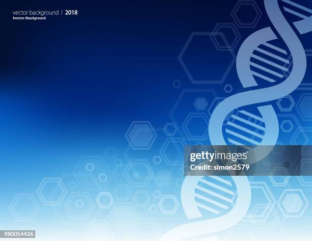 dna abstract background - dna virus stock illustrations