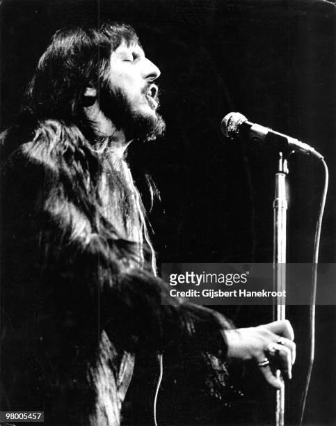 John Entwistle from The Who performs during part of the Rock Opera Tommy at The Rainbow Theatre in Finsbury Park, London on December 09 1972