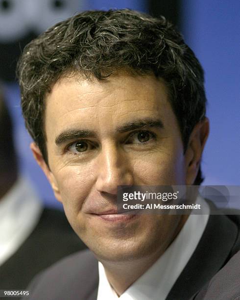Commentator Terry Gannon January 9, 2004 at the Championship Pairs at the 2004 State Farm U. S. Figure Skating Championships at Philips Arena,...
