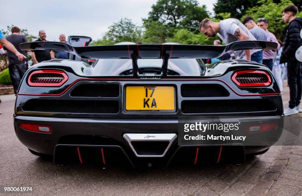 The Koenigsegg Agera R. Each Koenigsegg is special, as they are custom built to the individual customer needs. This car was part of Essendon Country...