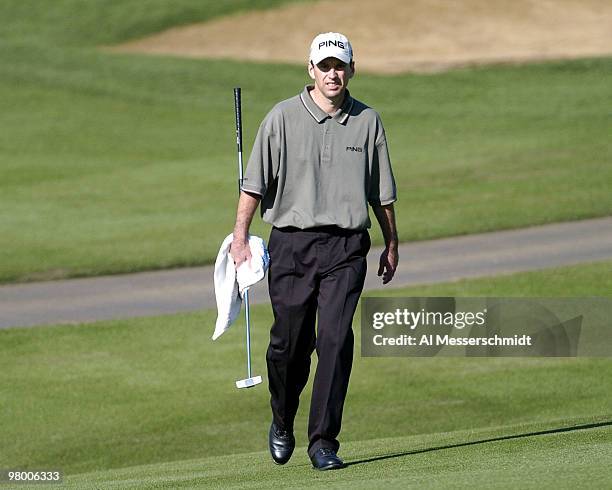 Kevin Sutherland approaches the eighth green during second round competition January 30, 2004 at the 2004 FBR Open at the Tournament Players Club at...