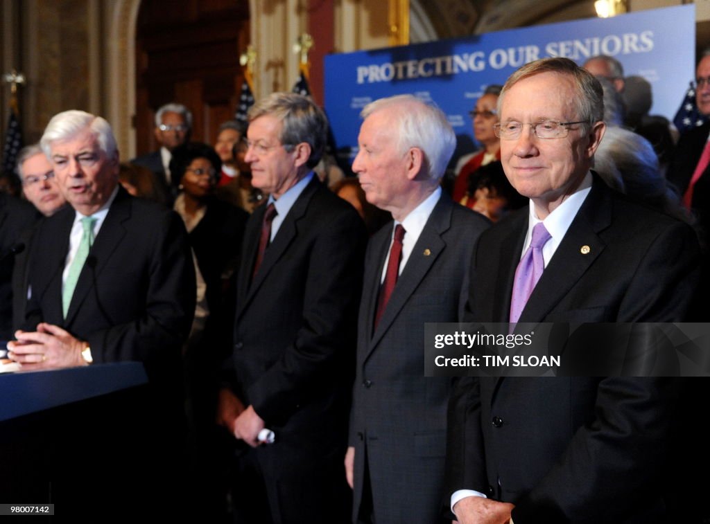 US Senate Majority Leader, Senator Harry