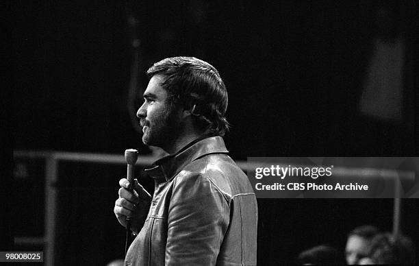 Actor Burt Reynolds performs in a scene from "The Carol Burnett Show" which was filmed on January 12, 1973 in Los Angeles, California.