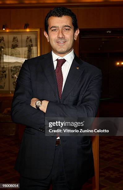 Costa Crociere President Gianni Onorato attends "E' Giornalismo" 2009 Awards held at Four Seasons Hotel on March 24, 2010 in Milan, Italy.