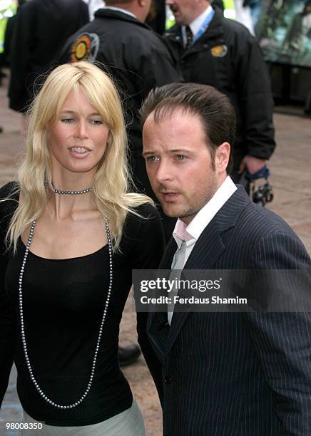 Claudia Schiffer and Matthew Vaughn