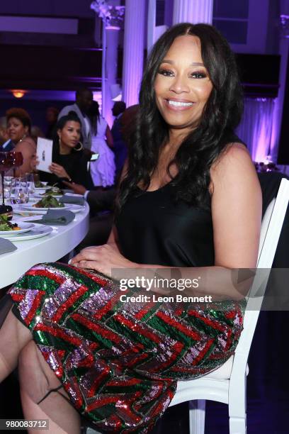 Connie Orlando attended the 2018 BET Awards - Debra Lee Pre-BET Awards Dinner at Vibiana on June 20, 2018 in Los Angeles, California.