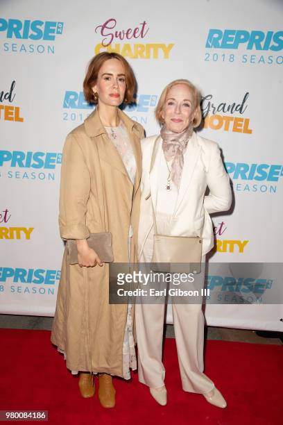 Sarah Paulson and Holland Taylor attend Reprise 2.0 Presents "Sweet Charity" Opening Night Performance at Freud Playhouse, UCLA on June 20, 2018 in...