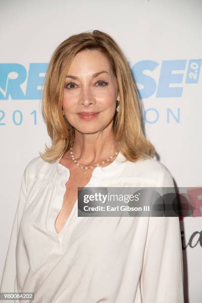 Sharon Lawrence attends Reprise 2.0 Presents "Sweet Charity" Opening Night Performance at Freud Playhouse, UCLA on June 20, 2018 in Westwood,...