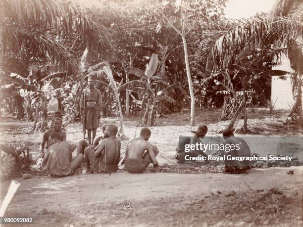 Congo chain gang, Alexander Wollaston was appointed as doctor on the British Museum Ruwenzori Expedition in 1905, returning through the Congo in...